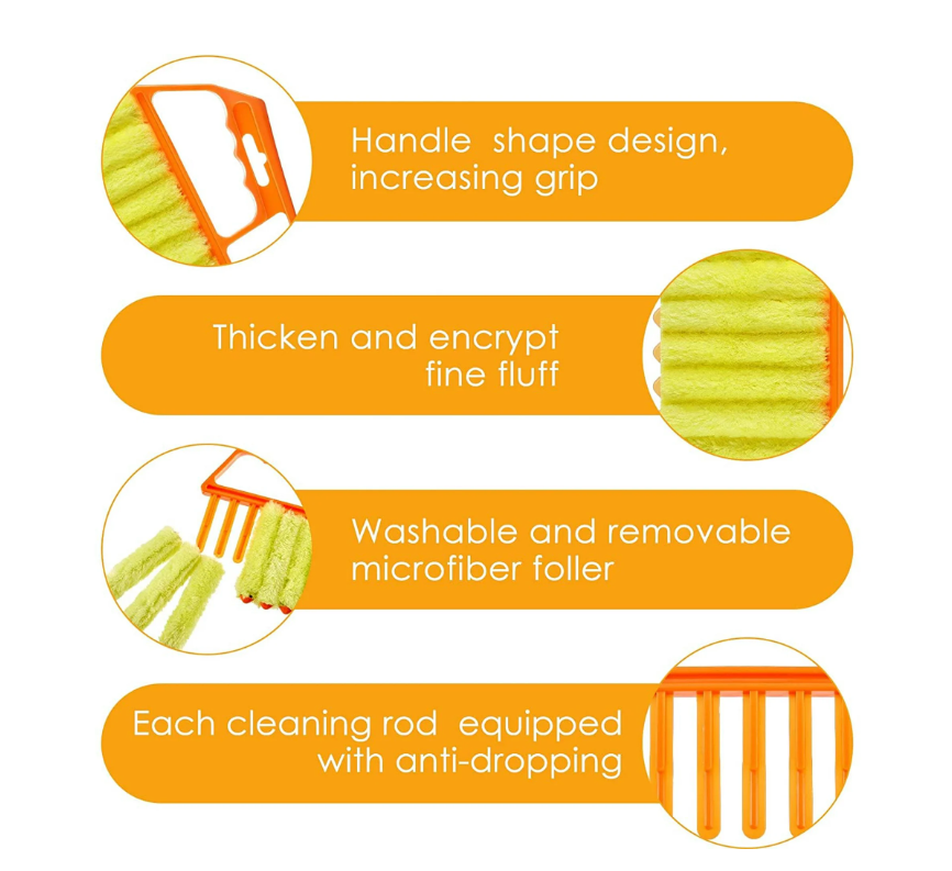 Microfiber Blinds Cleaning Brush