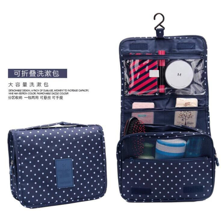 Foldable Travel Toiletry Bag